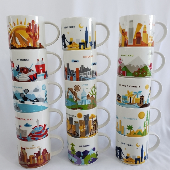 Starbucks You Are Here collection - see sizes for availability! - Picture 3 of 8